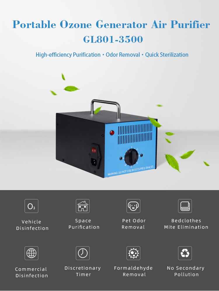 Ozone Generator for Washroom Odor Removing for OEM