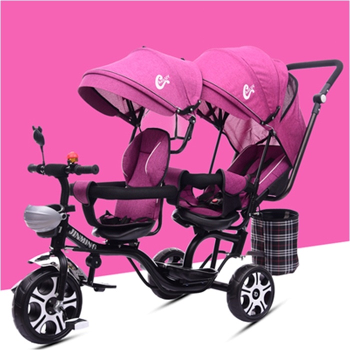 Baby Tricycle Can Be Carried out by Two People