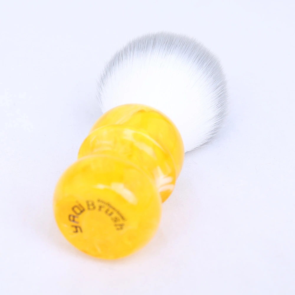 Yaqi Yellow Color Cute Resin Handle Shaving Brush with Synthetic Hair