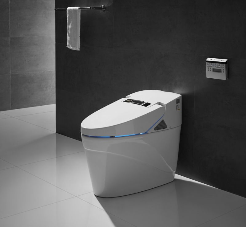 Remote Controlled Automatic Bathroom Electric Wc Intelligent Smart Toilet