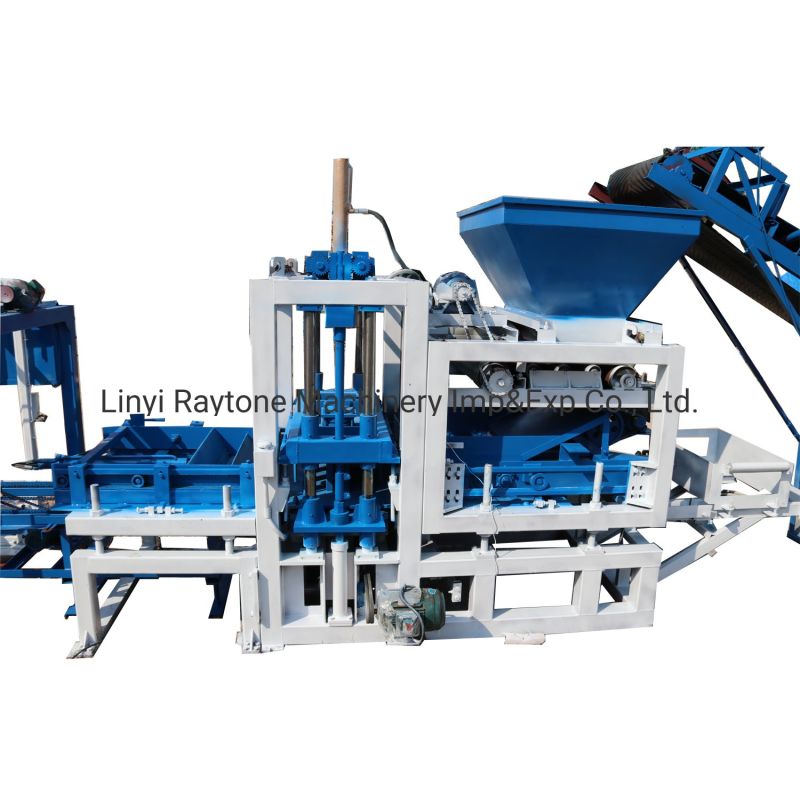 Qt4-18 Hollow Concrete Cement Brick Machinery Block Making Machine for Building