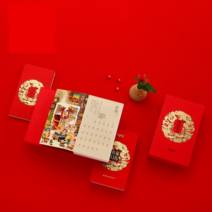 Customized 2019 New Office Desktop Calendar Can Be Torn, Factory Price