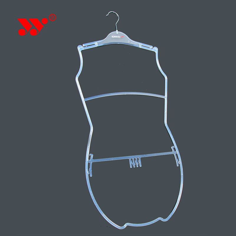Heavy Duty Body Shape Plastic Swimwear Display Hanger for Display