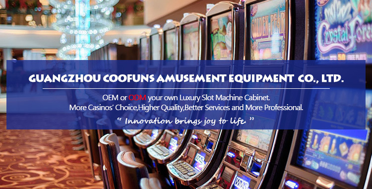 Coofuns Amusement Casino Coin Operated Metal Slot Machine for Sale