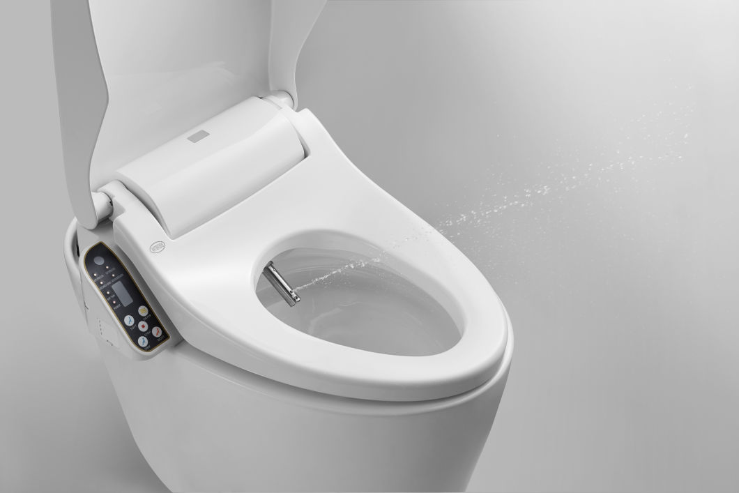 Luxury Bathroom Wc Automatic Open-Close Smart Bidet Toilet Seat