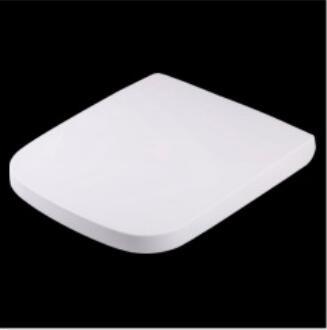 PP Material Square Shape Slim Toilet Seat Cover Toilet Seat with Quick Release