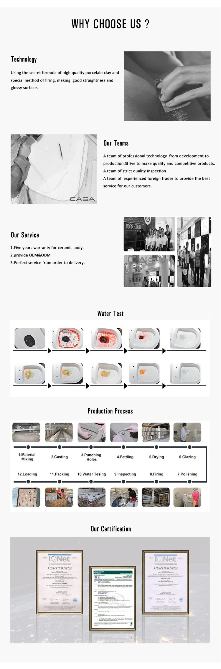 Guangzhou White Color Ceramic Toilets Sanitary Ware Price