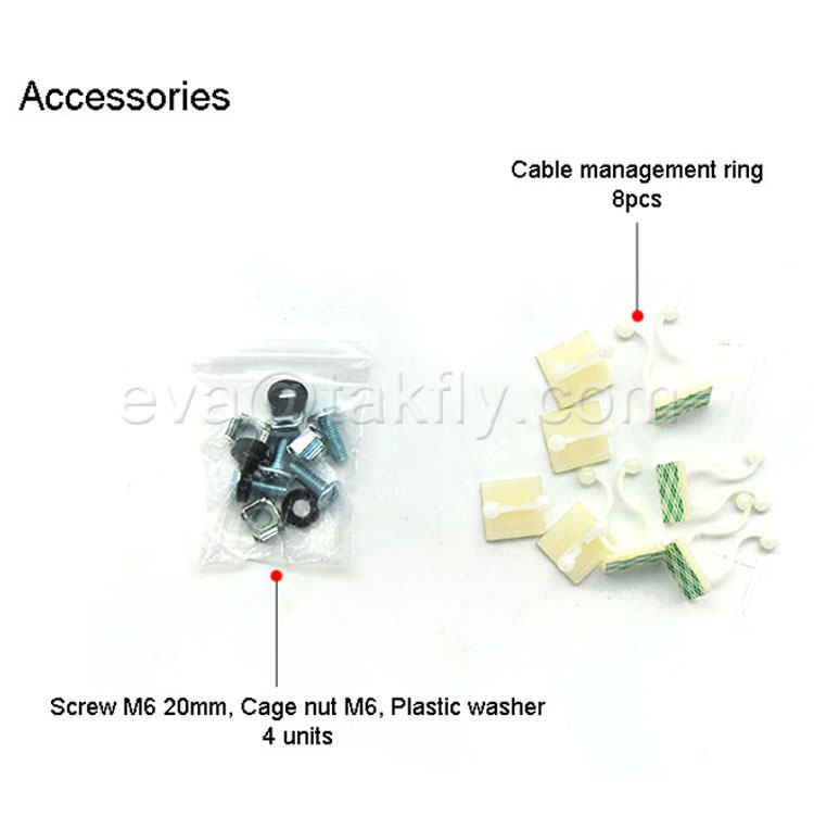 China Factory 96 Cores 1u Rack MPO Cassette Management Panel