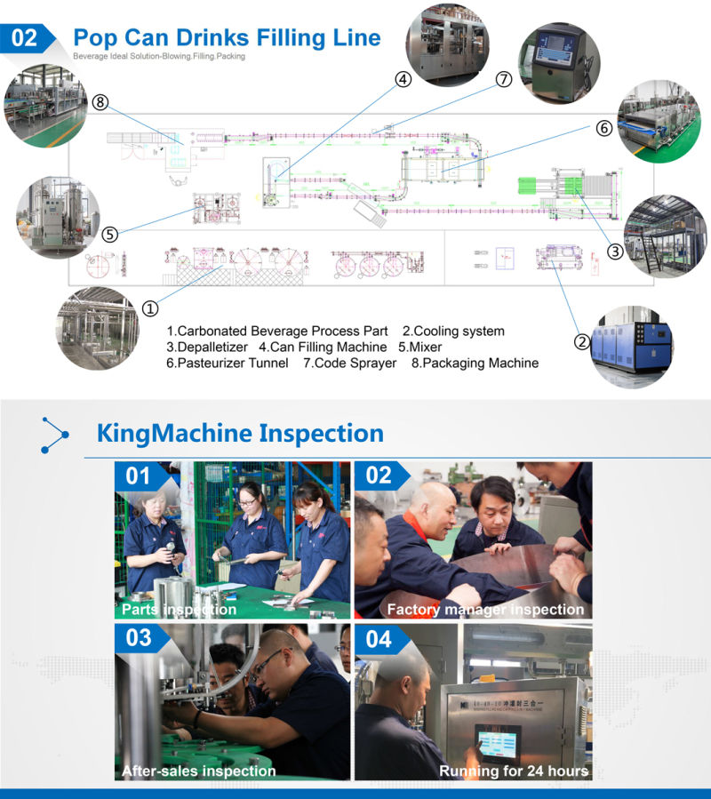 Pet Can Filling Machine/Carbonated Can Filling/Can Filling