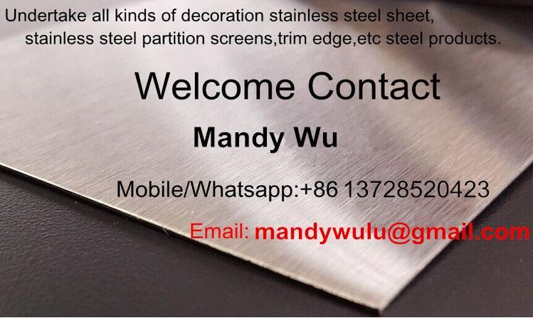 Stainless Steel Home Decorative Decorative Metal Screen