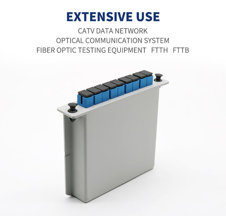 Fiber Optic Equipment Cassette Card PLC Splitter