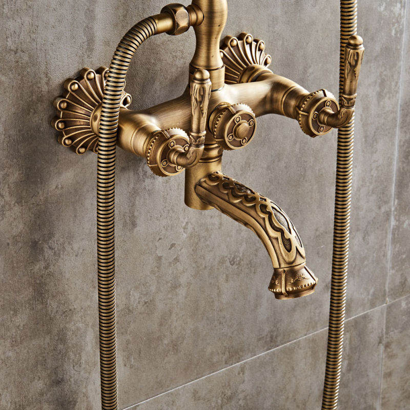 Wall Mounted Bathtub Faucet Bath Mixer Tap