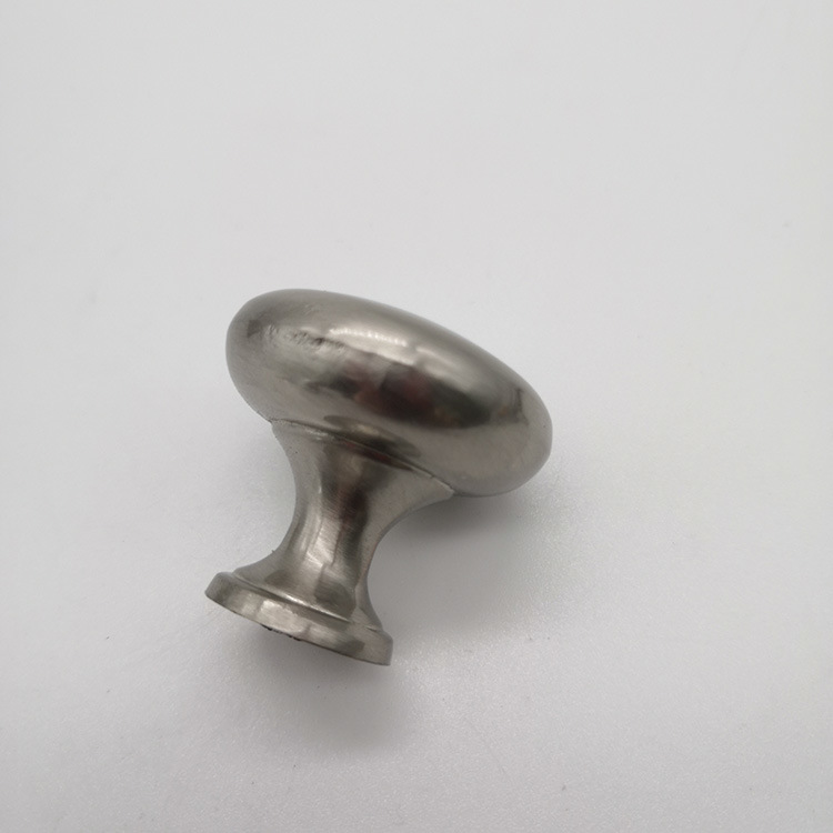 Zinc Alloy Brushed Nickel Furniture Door Knob