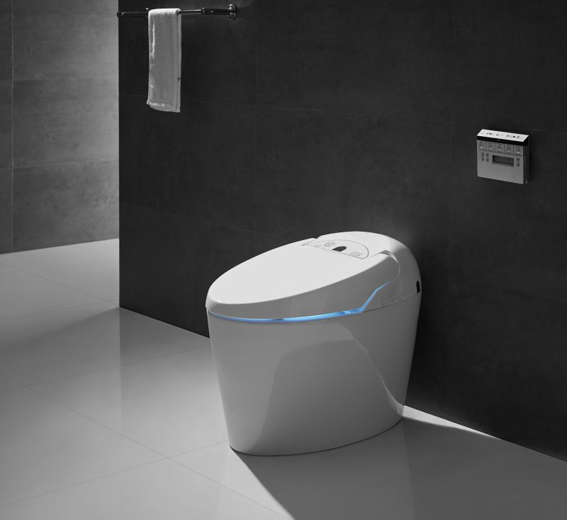 Promotion Closestool Automatic Open-Close Wc Electronic Intelligent Toilet