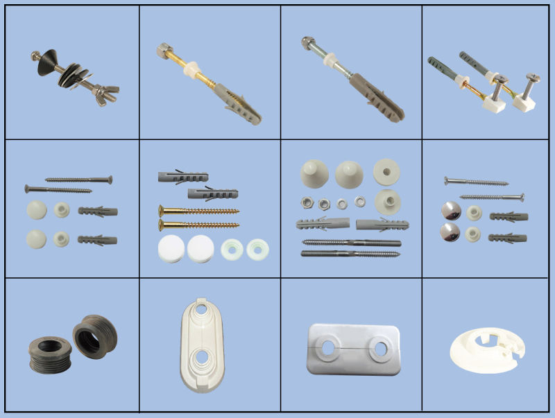 Brass Expansion Screw Wc Fixing Sets