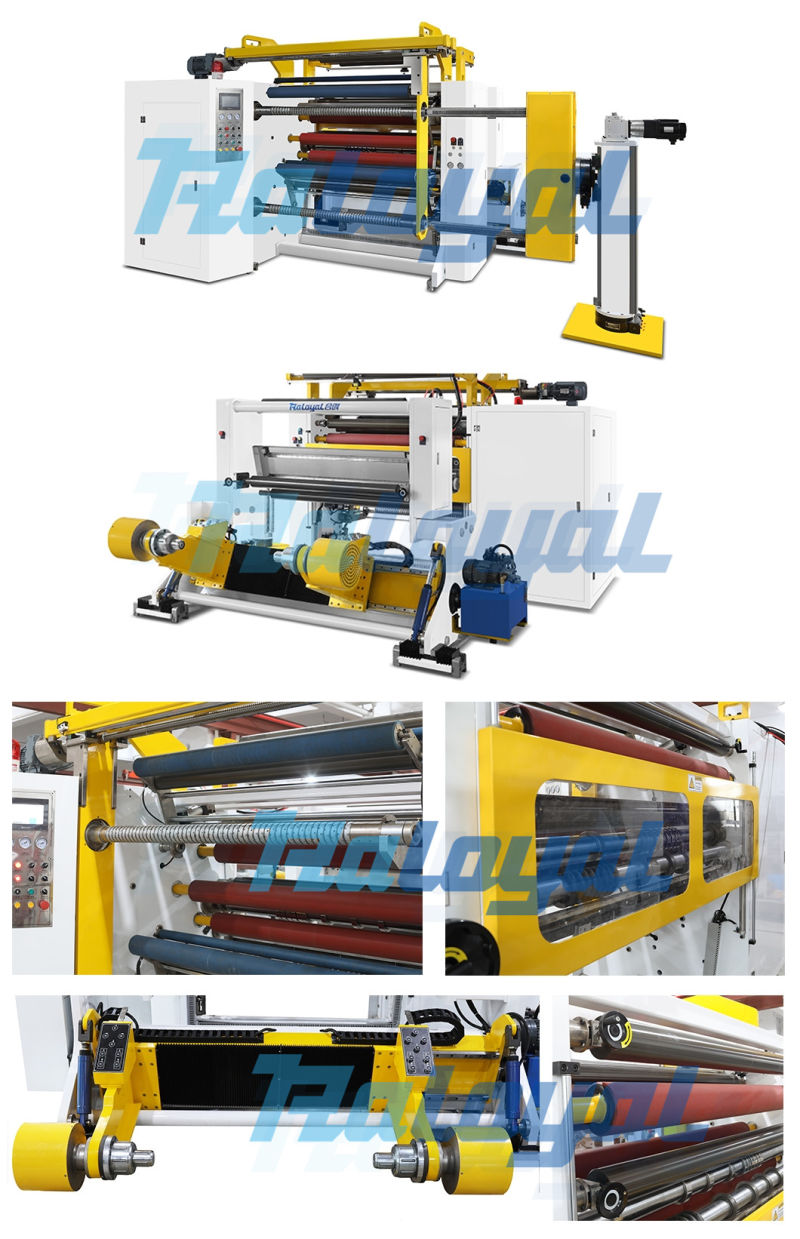 High Speed Paper Slitter with Automatic Unloading