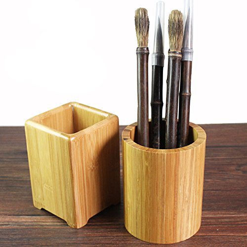 Pen Holder Bamboo Holder