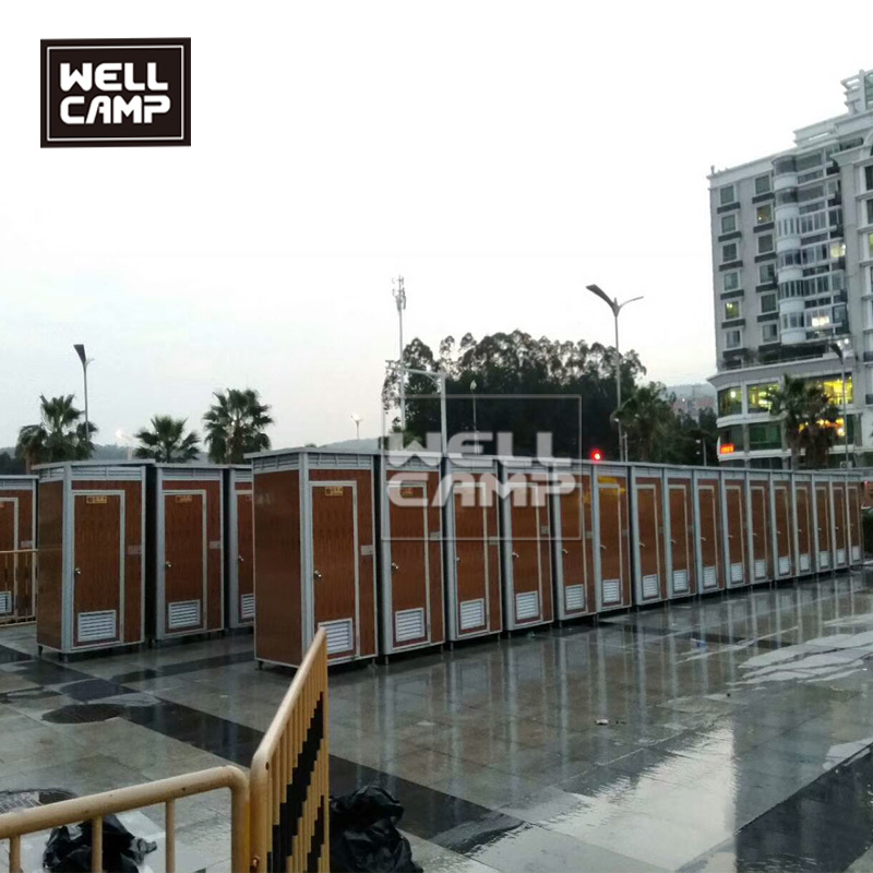 Wellcamp Newest Mobile Convenient Mobile Prefabricated Toilet