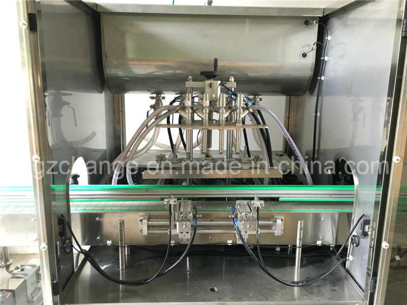 Shampoo Detergent Bodylotion Hair Conditioner Filling Capping Labeling Machine