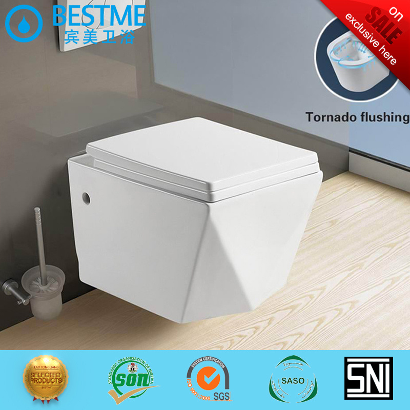 Wc China Ceramic Sanitary Wall Hung Toilet Bc-1112D