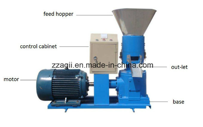 Flat Die Ring Die Poultry Feed Pellet Machine Animal Feed Pellet Machine