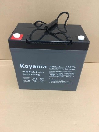 12V180ah Dcg180-12 Koyama Rechargeable Deep Cycle Gel Battery for Electric Boats