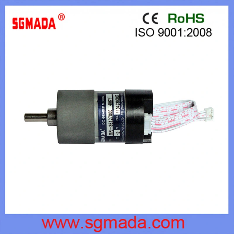 Universal Micro Brush DC Gear Motor for Automatic Toilet