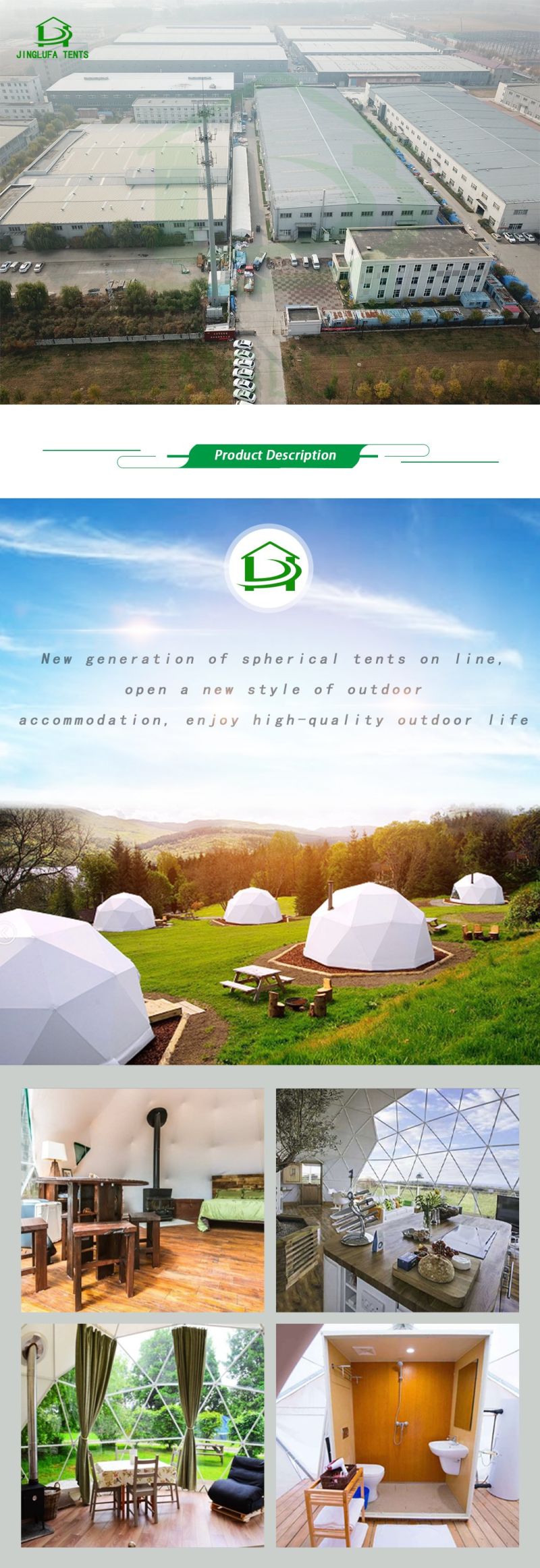 Camping Tent for Camping Accommodation or Camping Music Festival