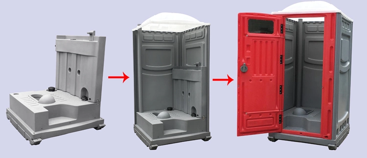 Hurricane Proof Customized Steel Construction Luxury Modern Design Portable Toilets