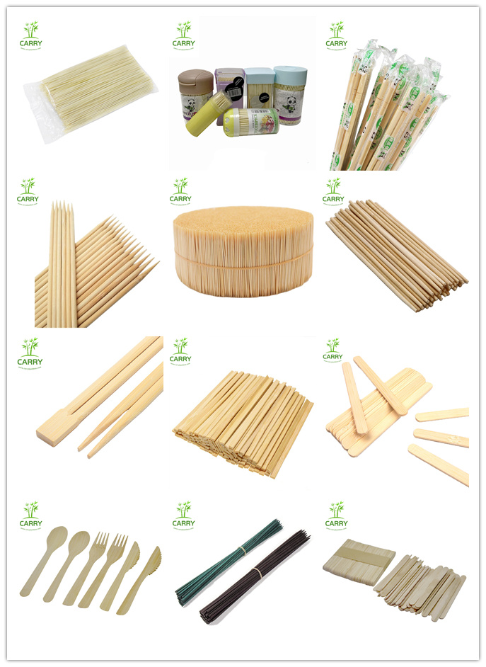 Multicolor-Bottle Bamboo Toothpicks for Domestic Bamboo Toothpicks