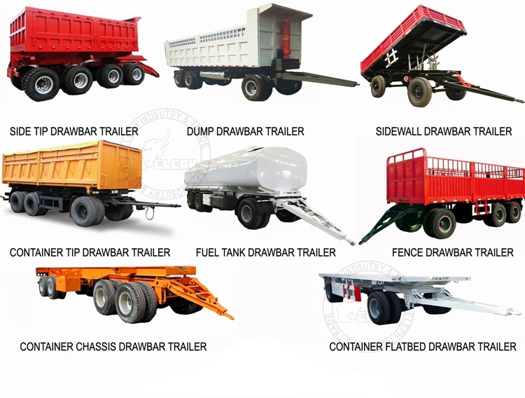 3 Axles Rear Dump Trailer/Dump Truck Tailer
