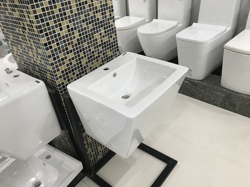 Wc Sanitary Ware The Most Popular Square Wall Hung Basin