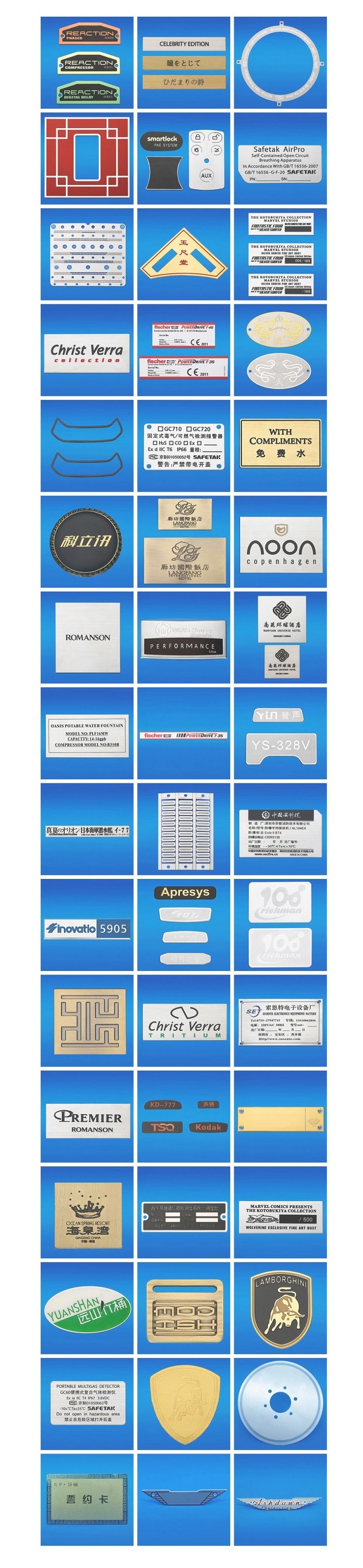 Decorative Touch Switch Panel Acrylic Control Panel for Electrical Equipment