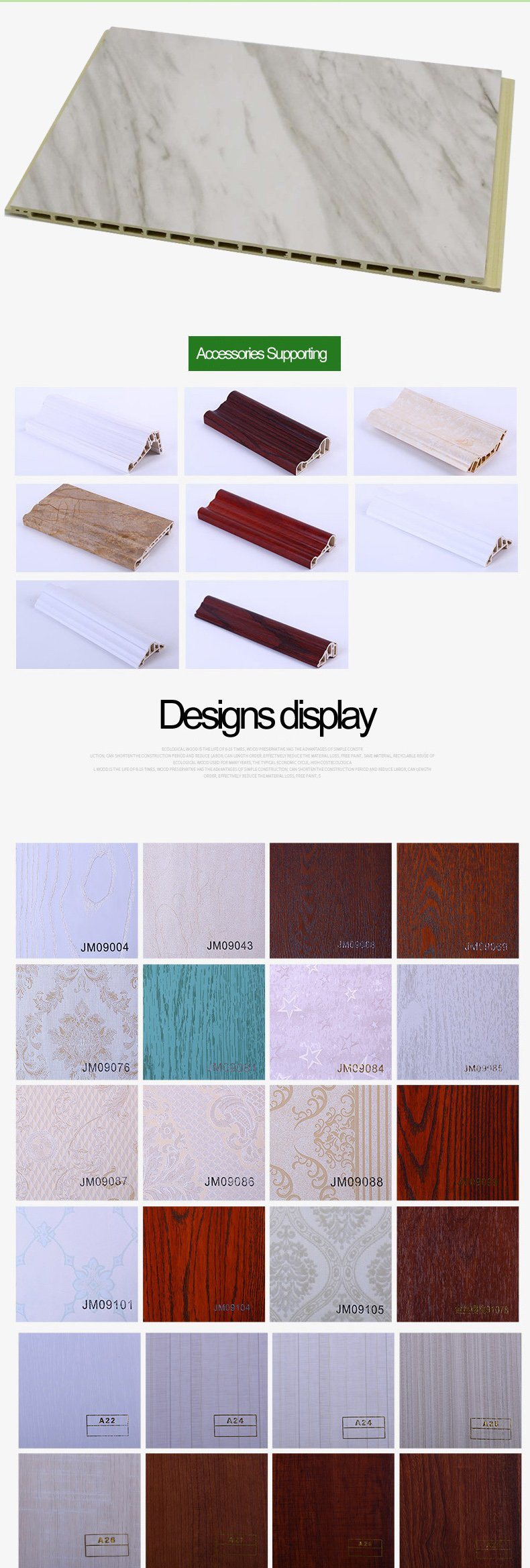 New Design Decorative Wall Panel, Decorative Indoor Wall Cladding