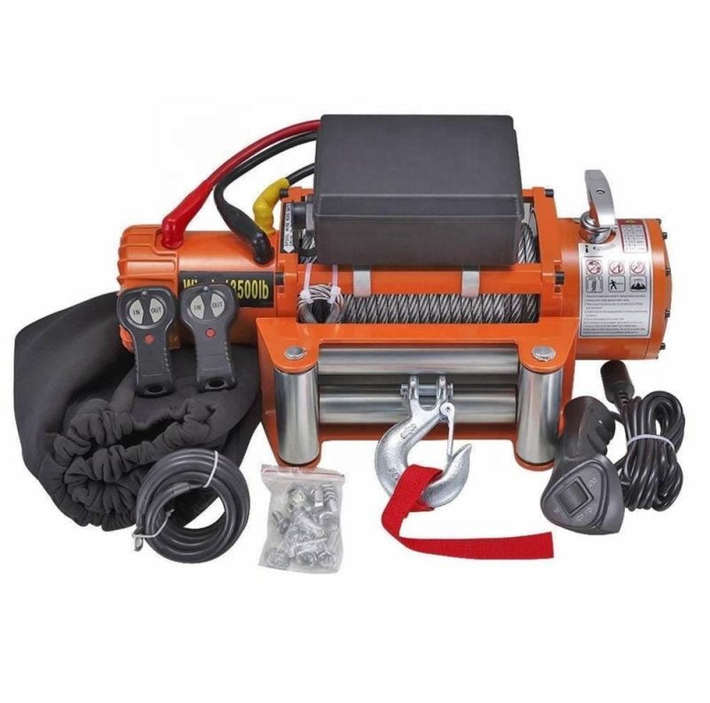 Copper Series Wound Electric Winch 12 Volt