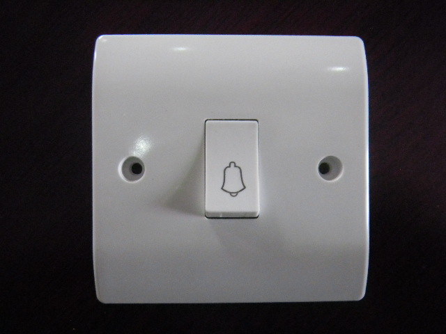 BS 10A Smoothed Edge Electrical Socket Bell Wall Switch
