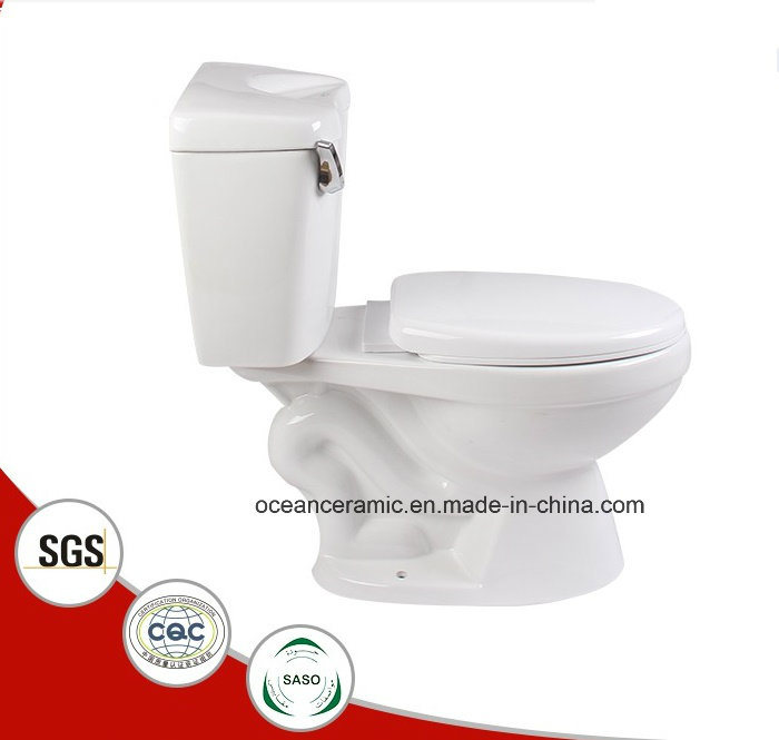 861 Upc Siphonic Water Closet, Ceramic Two-Piece Toilet, Toilet, Sanitary Ware