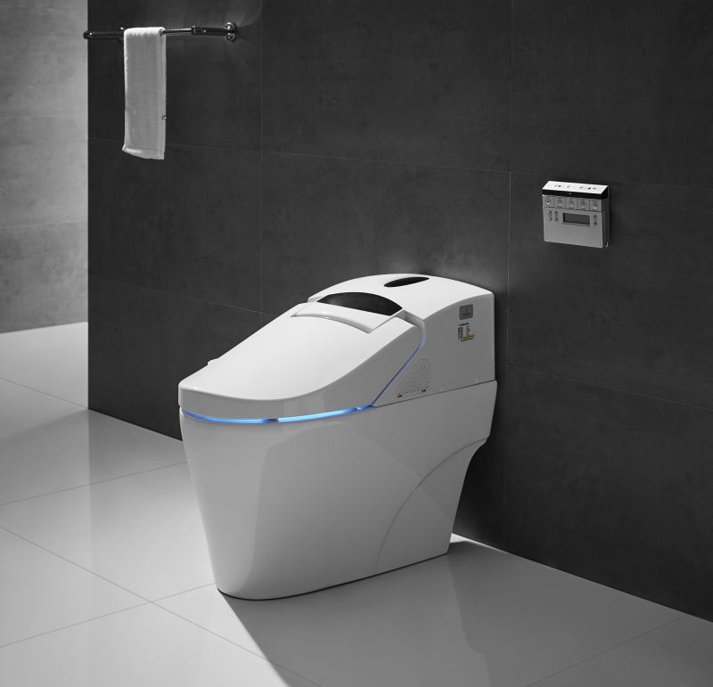 Ceramic Bathroom Twyford Automatic Massage Cleaning Wc Smart Toilet