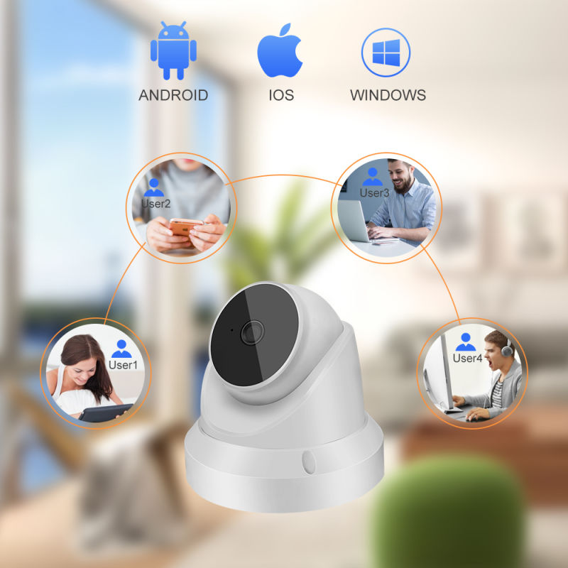 V380 WiFi Smart Dome IP Camera Work with NVR Indoor CCTV Dome IP Camera