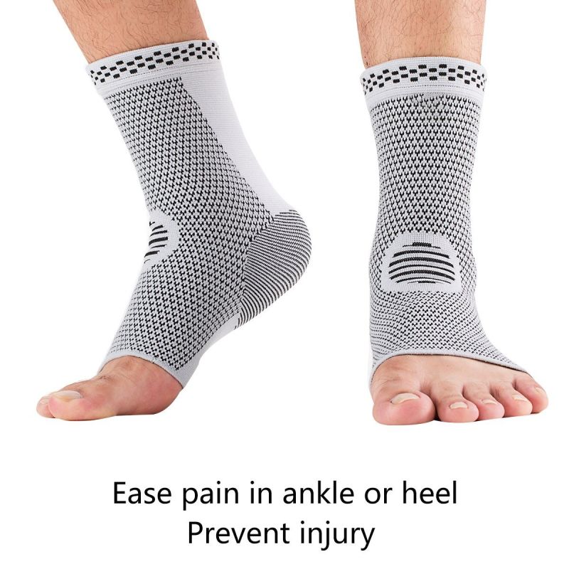 Nature Bamboo Fiber Ankle Sleeve Breathable Ankle Brace Ankle Support