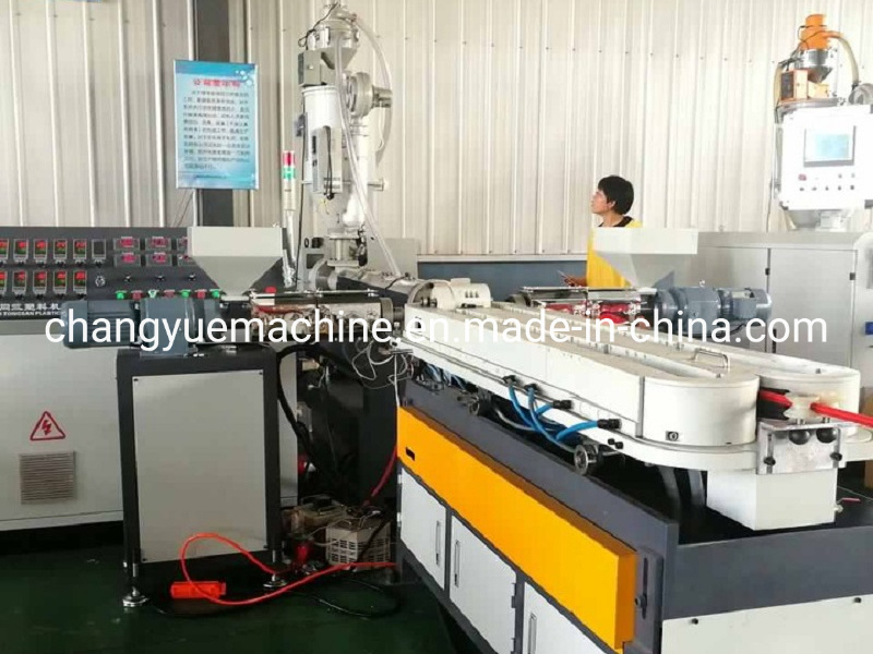 Latest Technology PVC Single Wall Corrugated Pipe Production Line