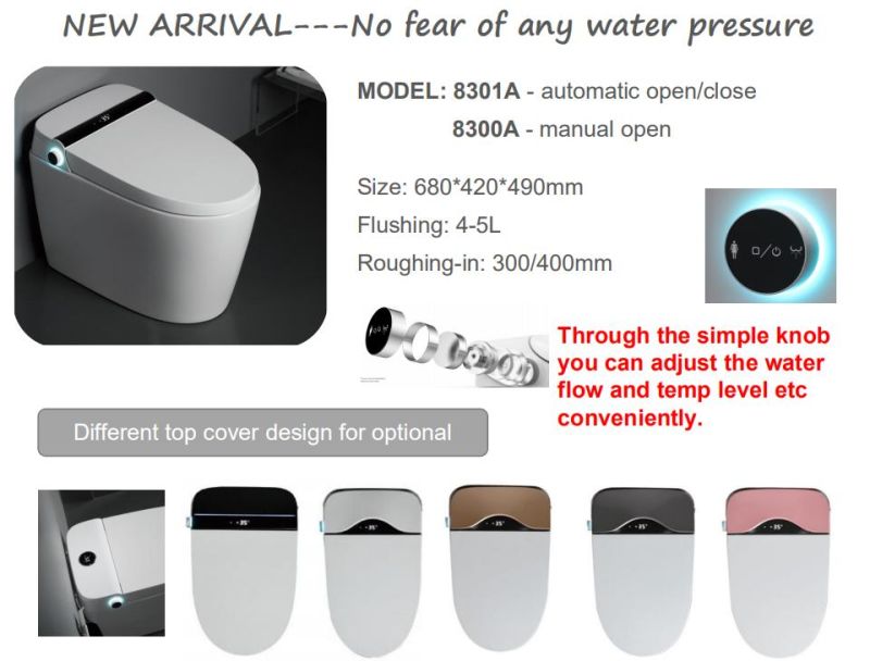 Intelligent Seat Cover with Electric Toilet Bidet