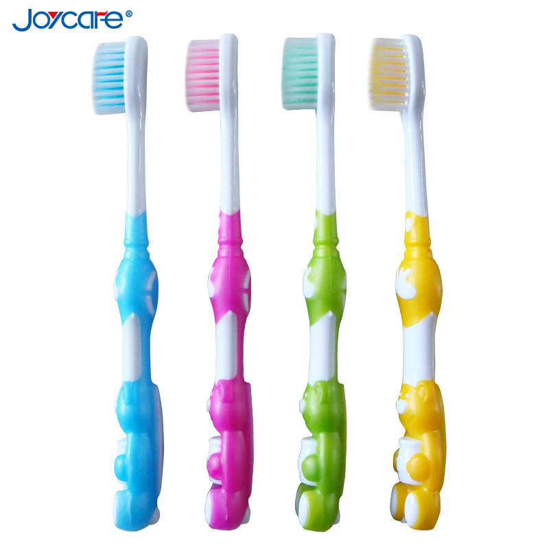 Hot Selling Cute Animal Design Kids/Child Soft Bristles Oral Care Toothbrush