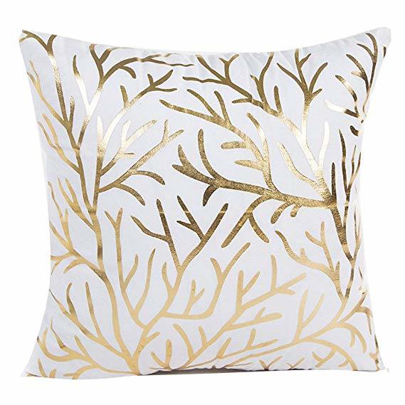 Gold Printing Cushion with Fashion Designs