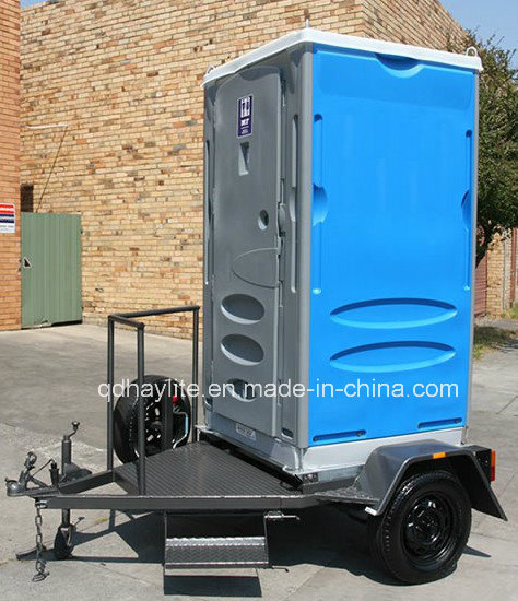 Single Axle Portable Toilet Restroom Trailer