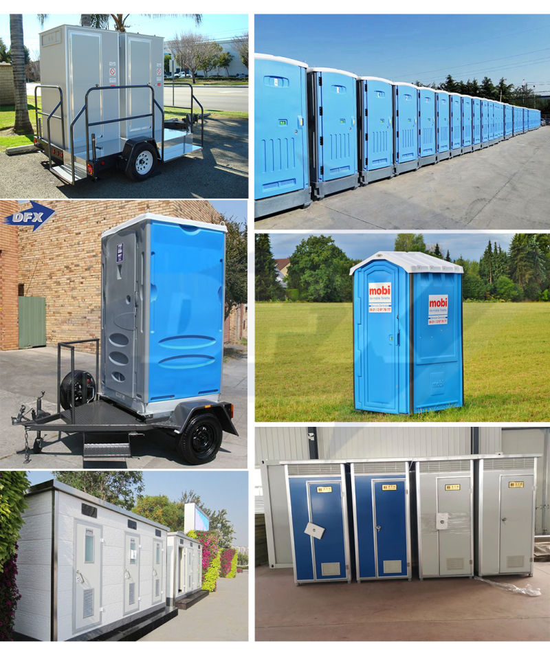 Prefab Portable Prefabricated Container Modern Caravan Mobile Toilet