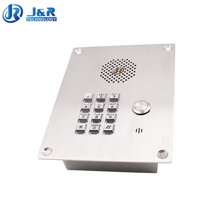 SIP Emergency Industrial Hotline Sos Wall Mounting Telephone for Building