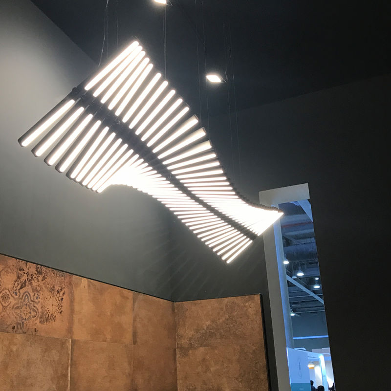 Modern Aluminum Hanging up and Down Lighting Suspended for Office Shopping Mall