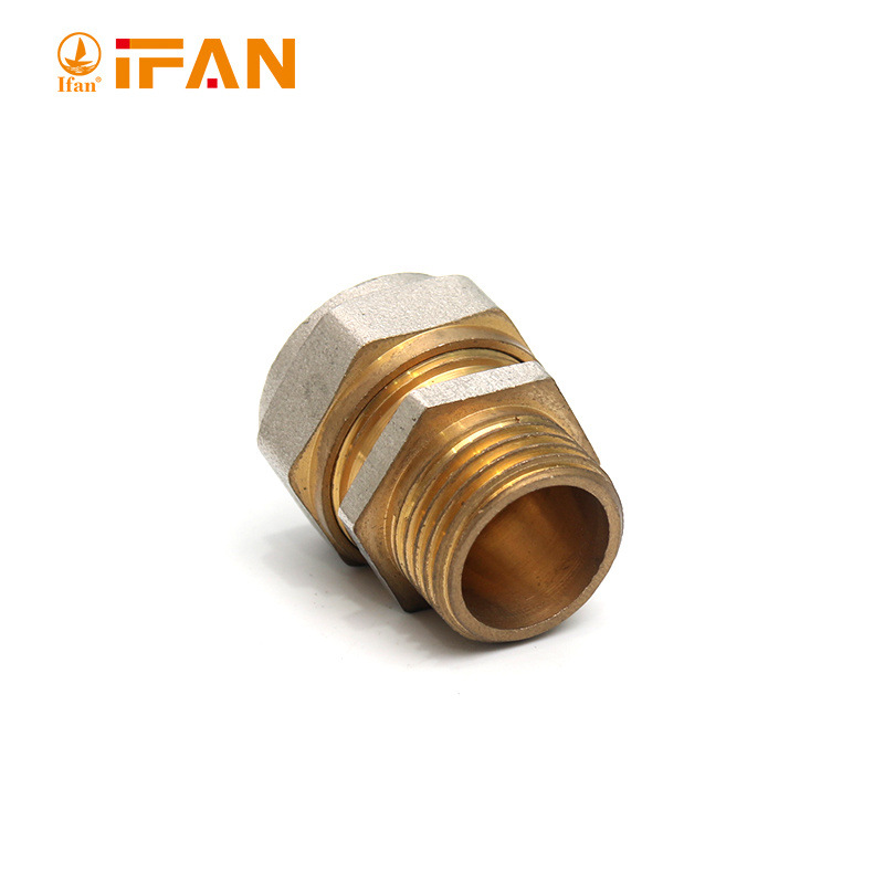 Ifan Brass Fitting for Pex Pipe Brass Seated Elbow