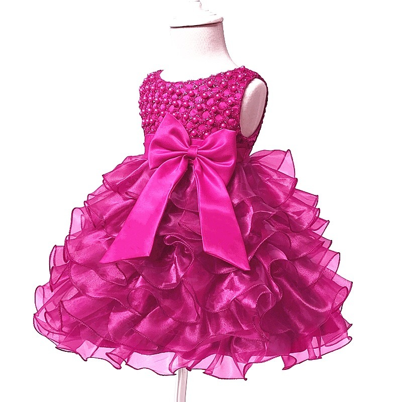 This Is a Multiple Colors of Baby Girls Party Dress